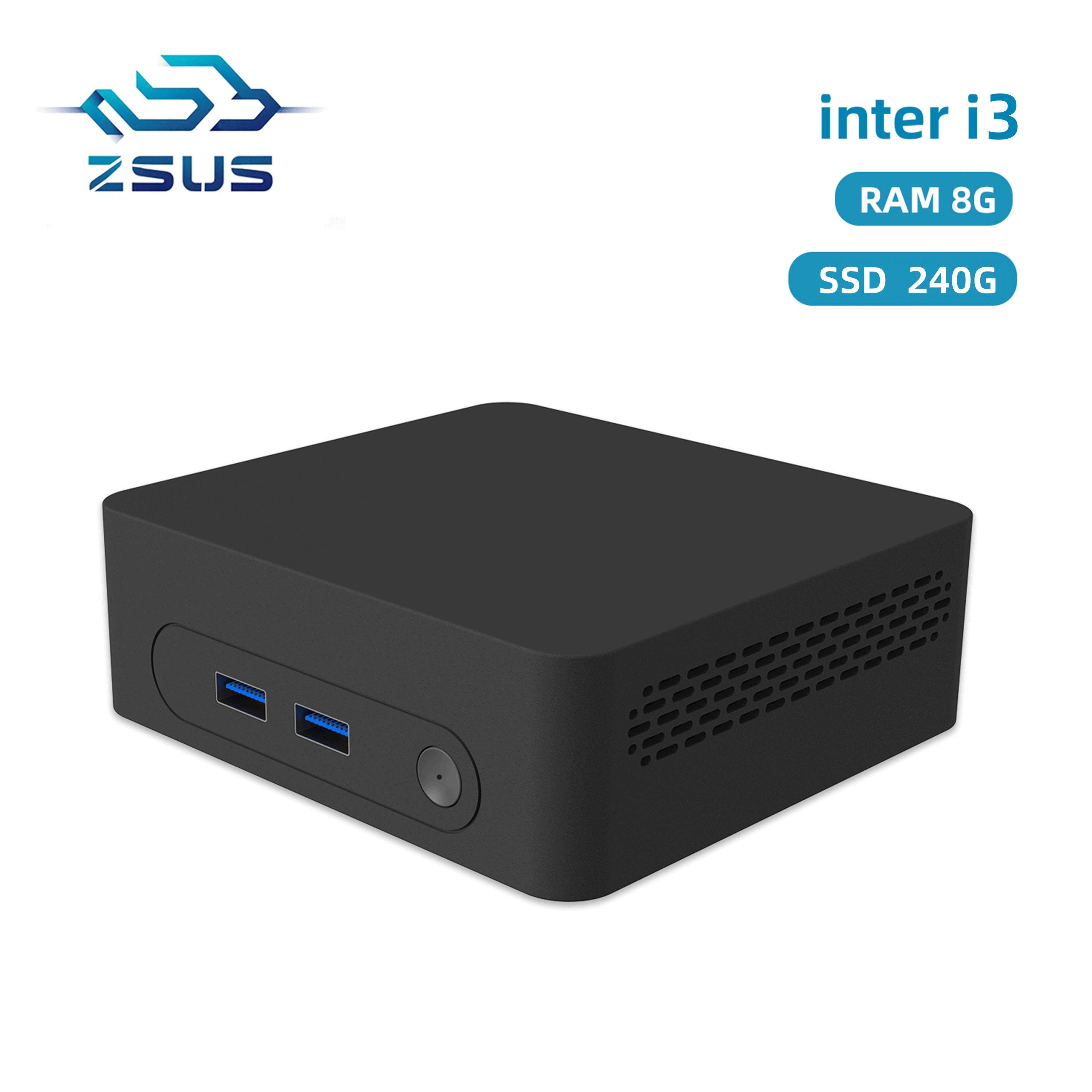 Pc Gaming I7 - Mini PC ZSUS i3 i5 i7