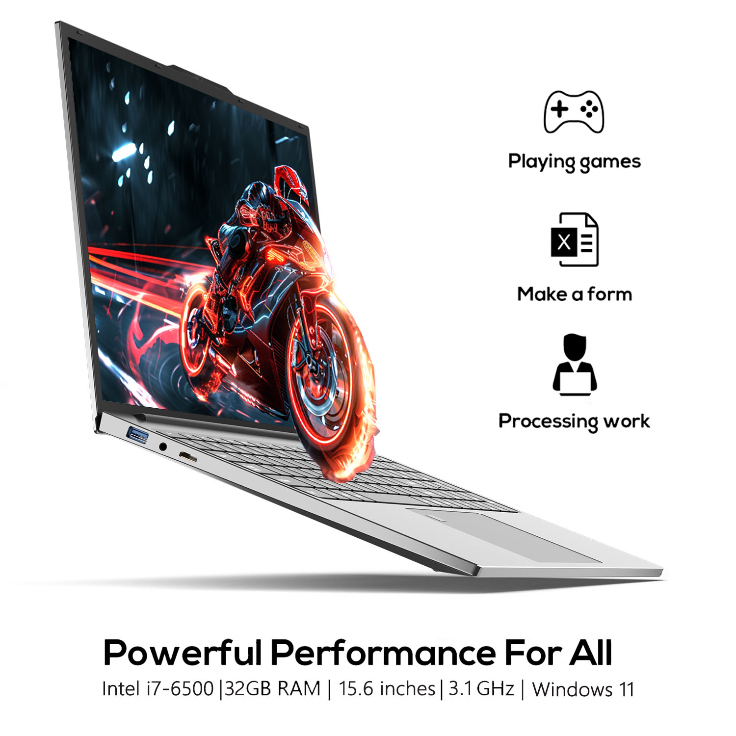 Pc Gaming I7 - Ordinateur portable 15.6 