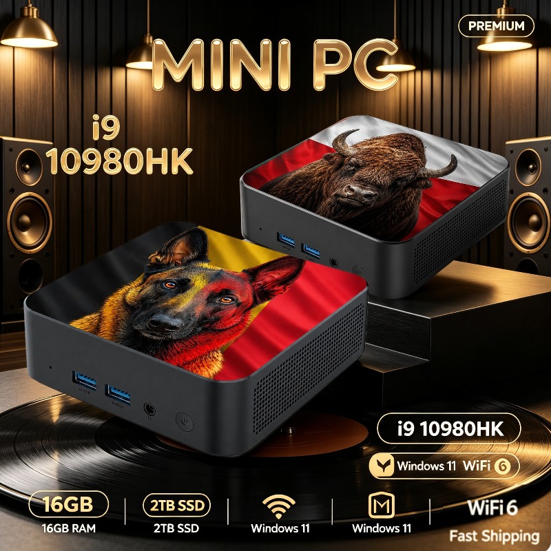 Pc Gaming Intel Core I9 - Ordinateur de jeu de bureau compact