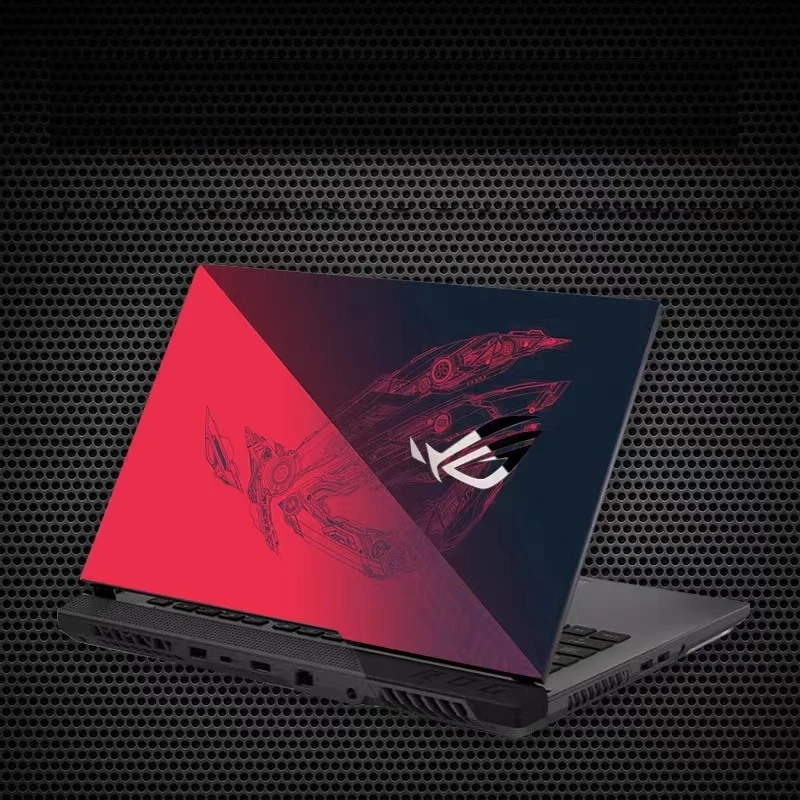 Pc Gaming Rog - Autocollants peints pour ordinateur portable ASUS