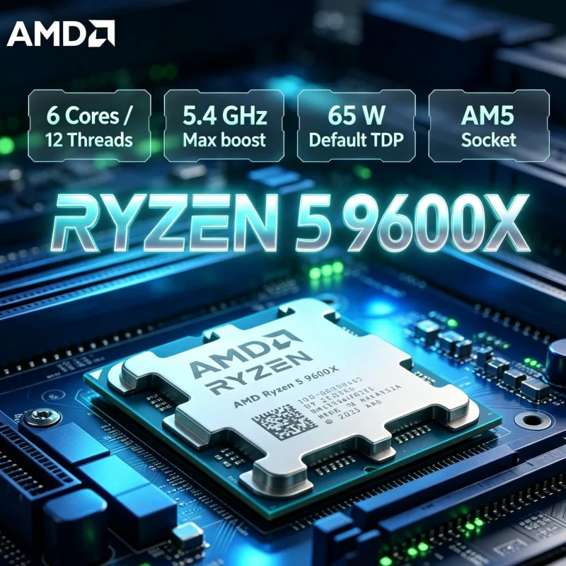 Pc Gaming Ddr5 - Processeur de jeu haute performance AMD