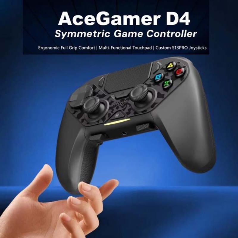 Pc Gaming Lounge - Manette sans fil AceGamer D4 pour
