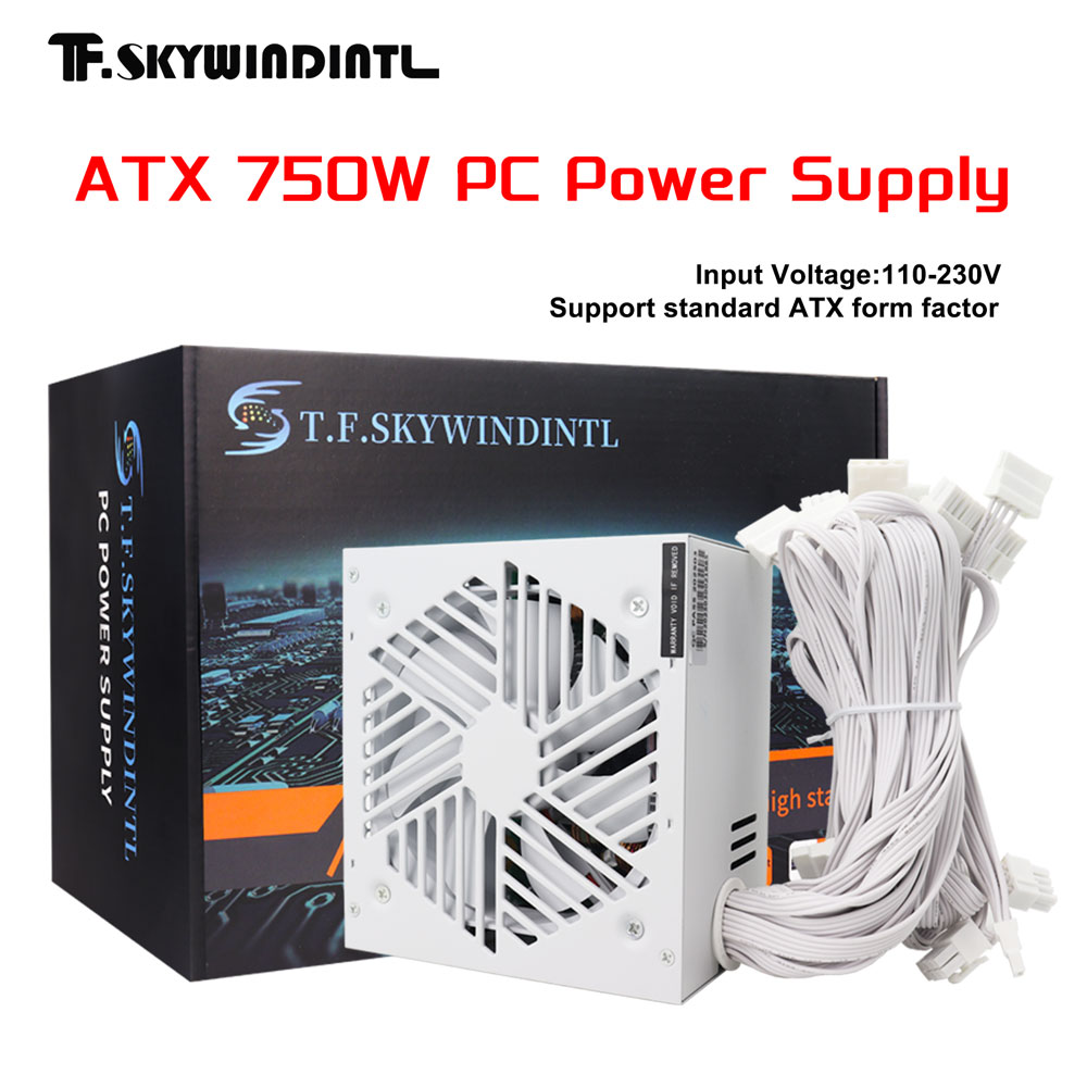 Pc Gaming Watt - Bloc d'alimentation PC 750W blanc pour