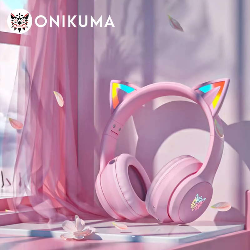 Casque de jeu Onikuma B90 rose - Pc Gaming Apple avis et prix