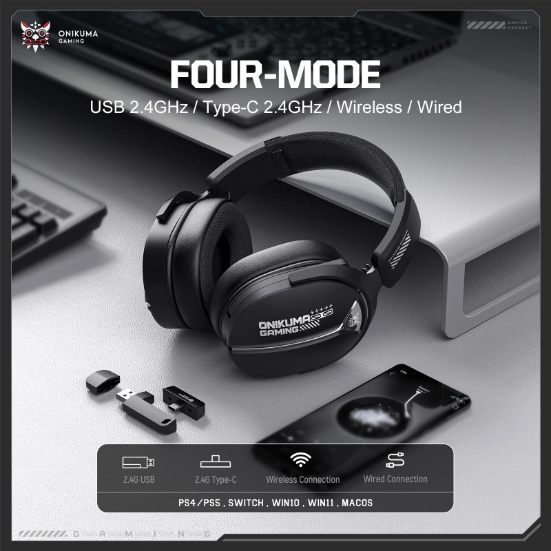 Casque de jeu sans fil ONIKUMA - Pc Gaming Apple avis et prix