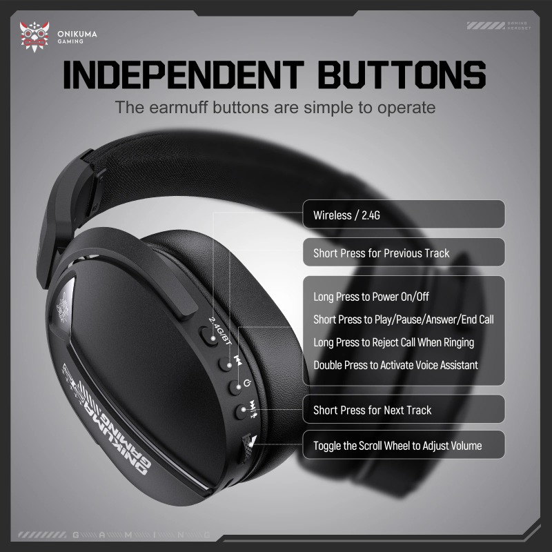Casque de jeu sans fil ONIKUMA - Pc Gaming Apple avis et prix