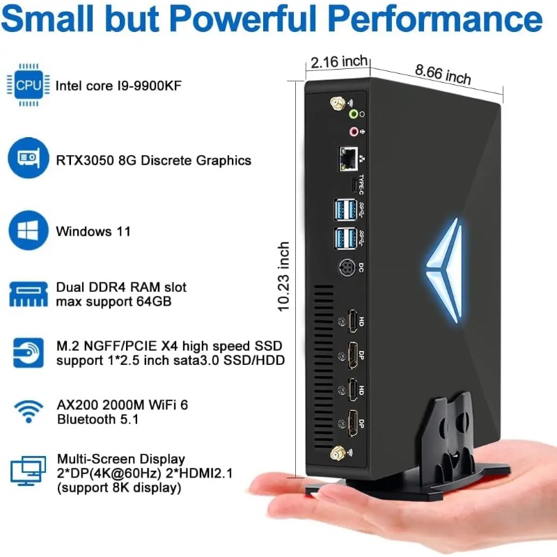 【Nouveauté】Mini PC de bureau I - Pc Gaming I7 avis et prix