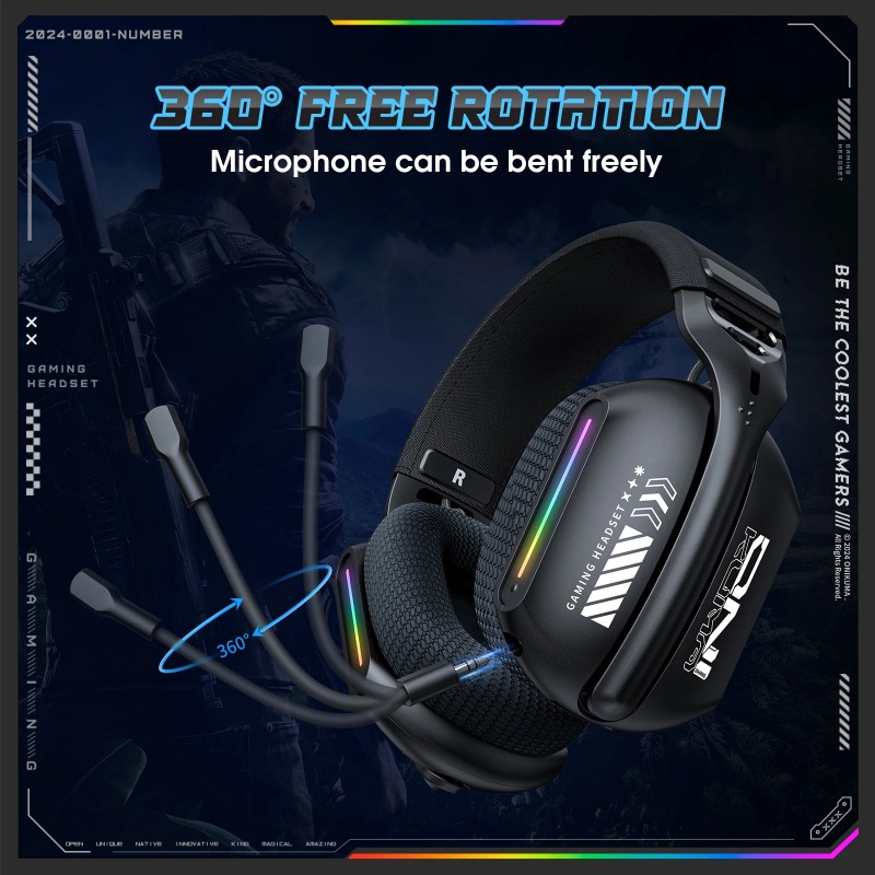 Casque de jeu sans fil ONIKUMA - Pc Gaming Apple avis et prix