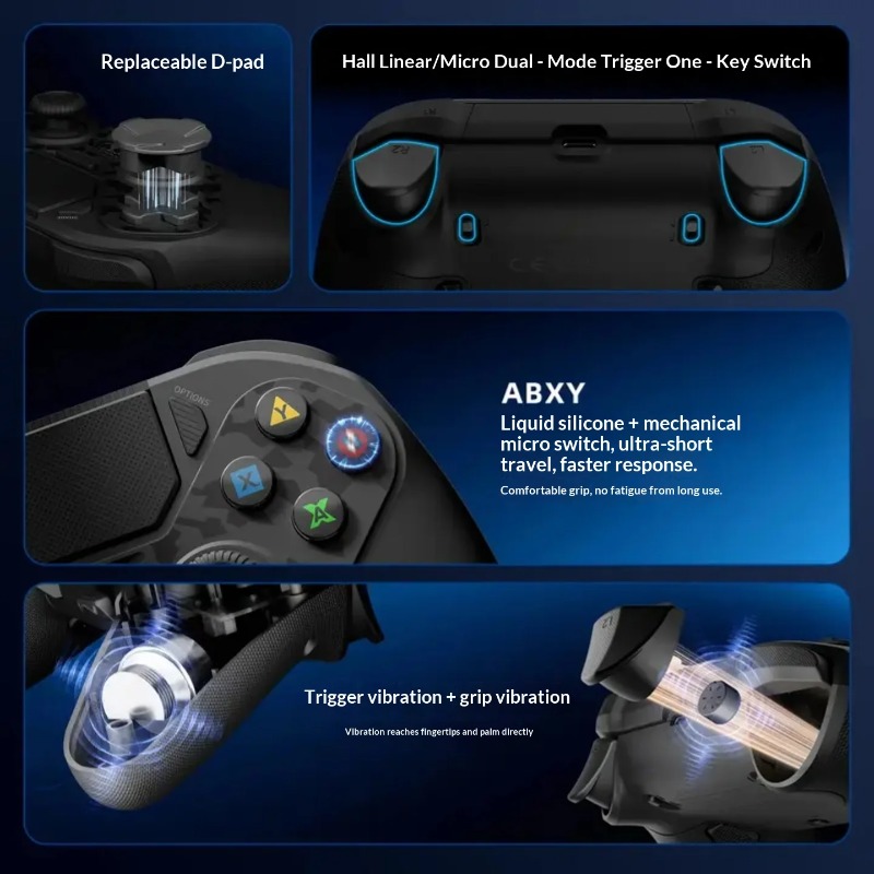 Manette sans fil AceGamer D4 p - Pc Gaming Lounge avis et prix