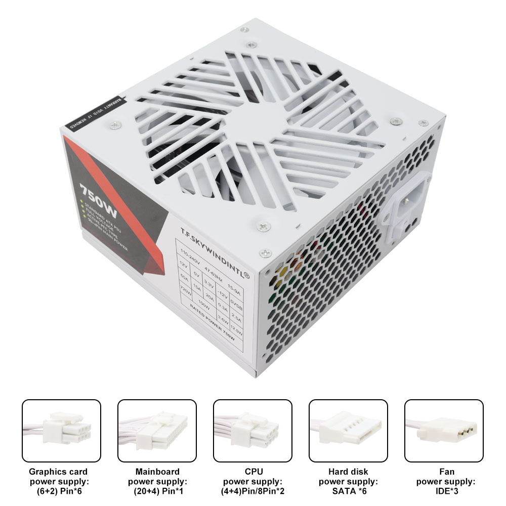 Bloc d'alimentation PC 750W bl - Pc Gaming Watt avis et prix